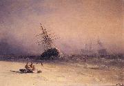 Ivan Aivazovsky Shipwreck on the Black Sea oil